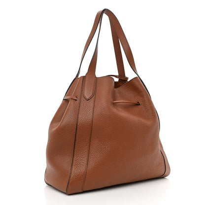 Mulberry Heavy Grain Calfskin Small Millie Tote Chestnut 3 of 9