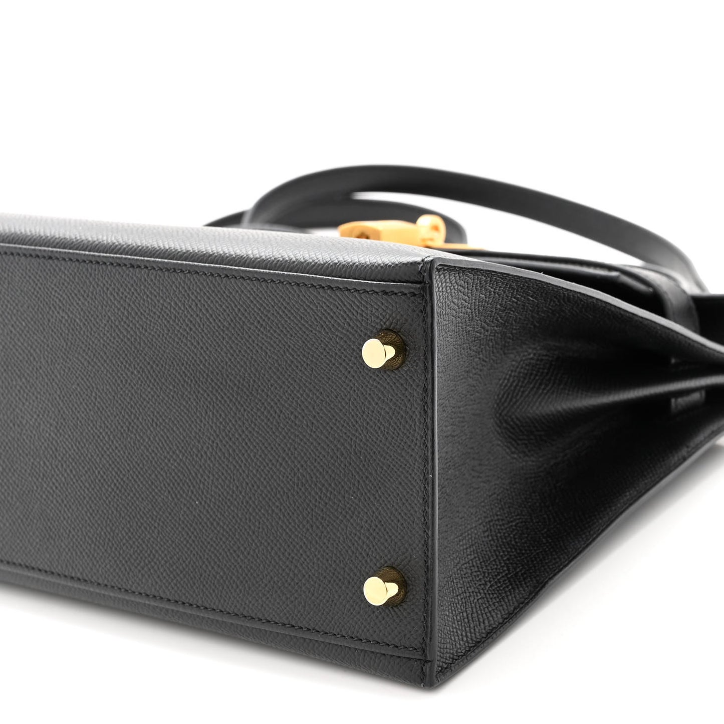 Epsom Horseshoe Vesro Kelly Sellier 28 Black Tabac Camel