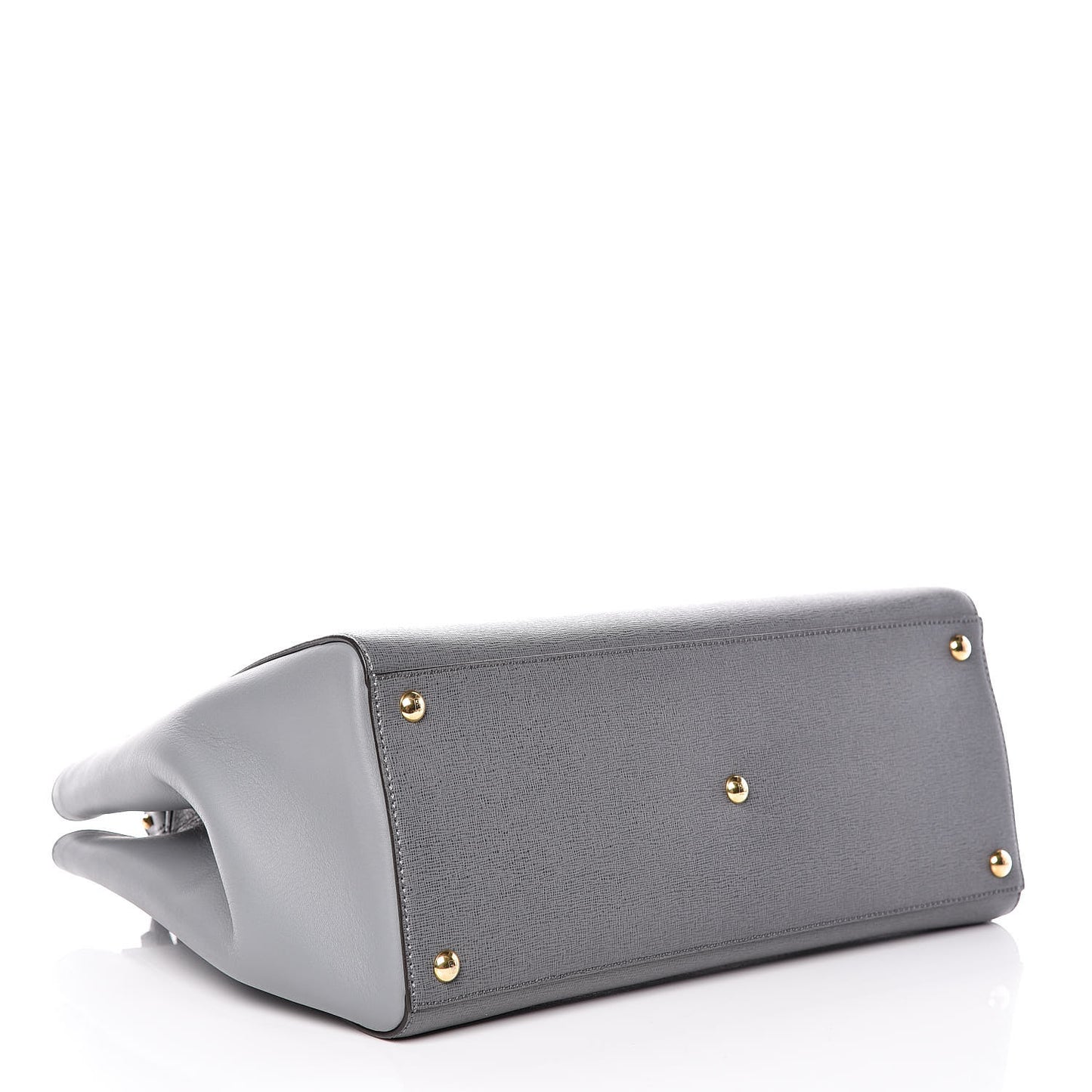 Vitello Elite Flamingo Regular 2Jours Tote Grigio Grigio Chiaro
