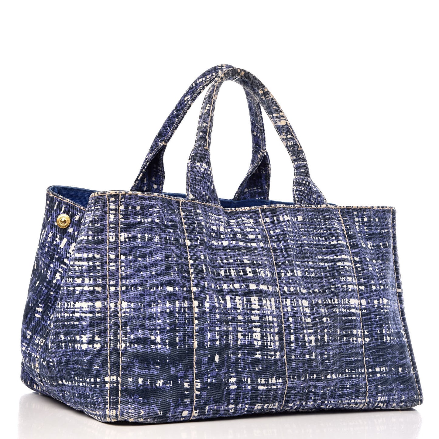 Canapa Tote Blue White