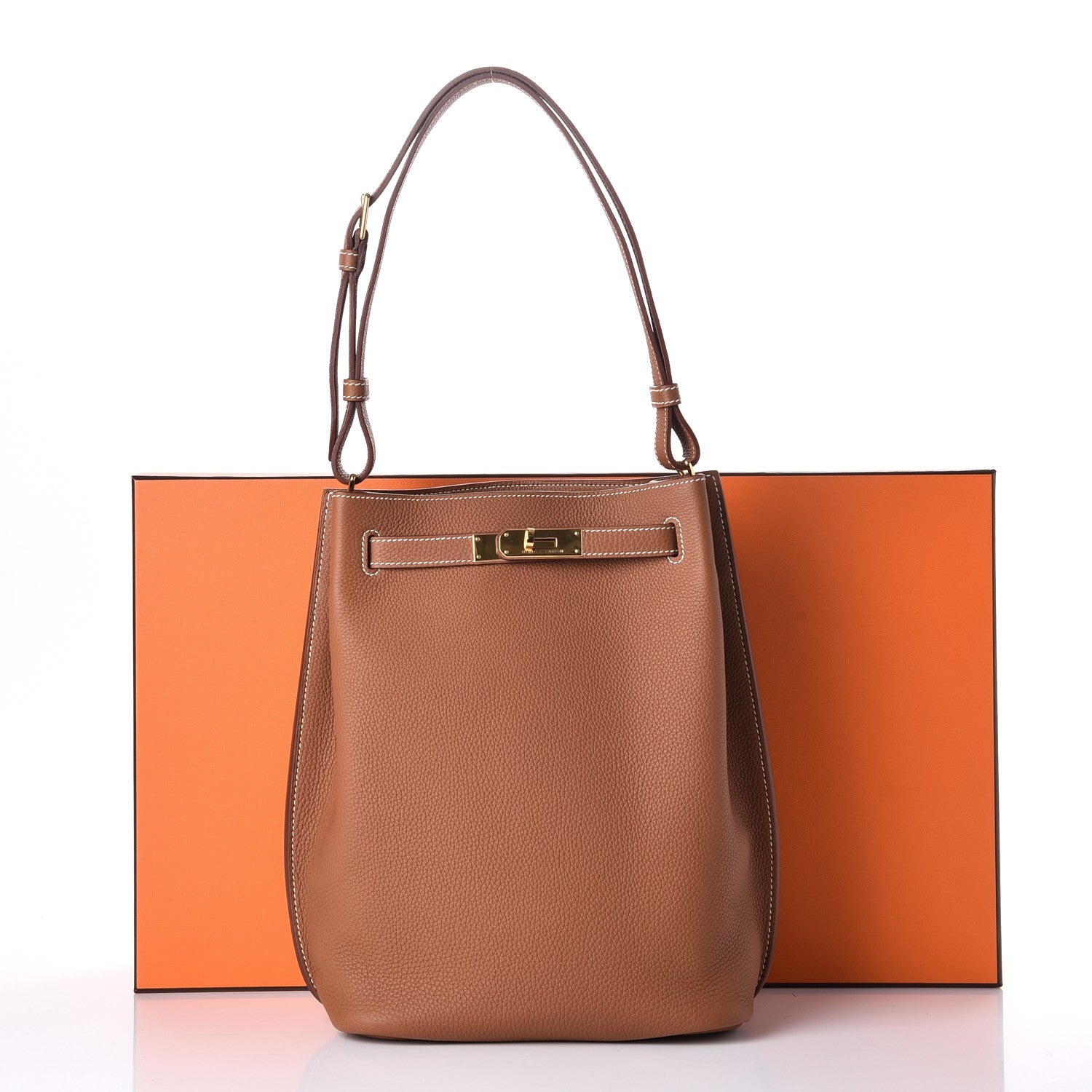 Hermes Togo So Kelly 22 Gold 8 of 8