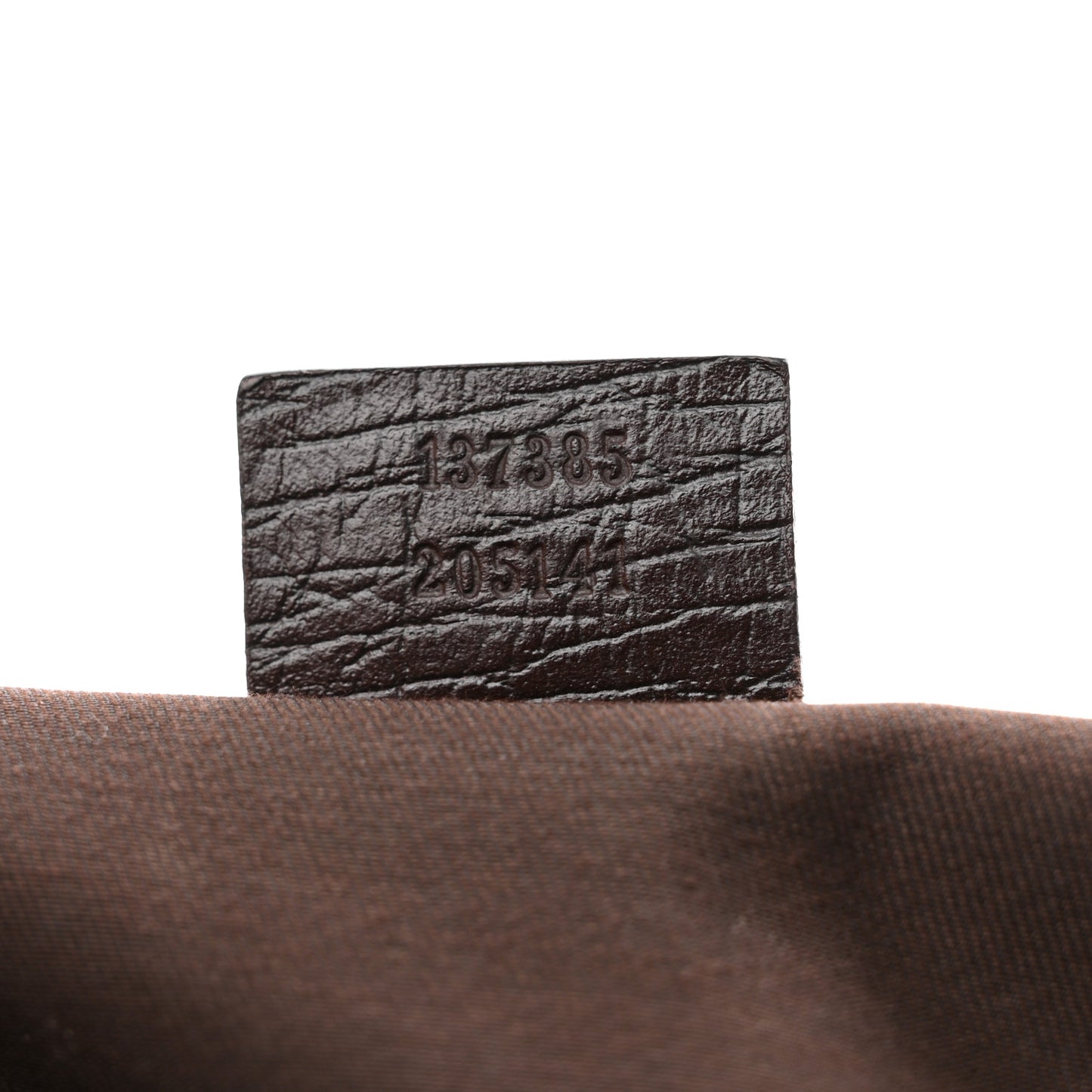 Monogram Medium Hasler Tote Dark Brown