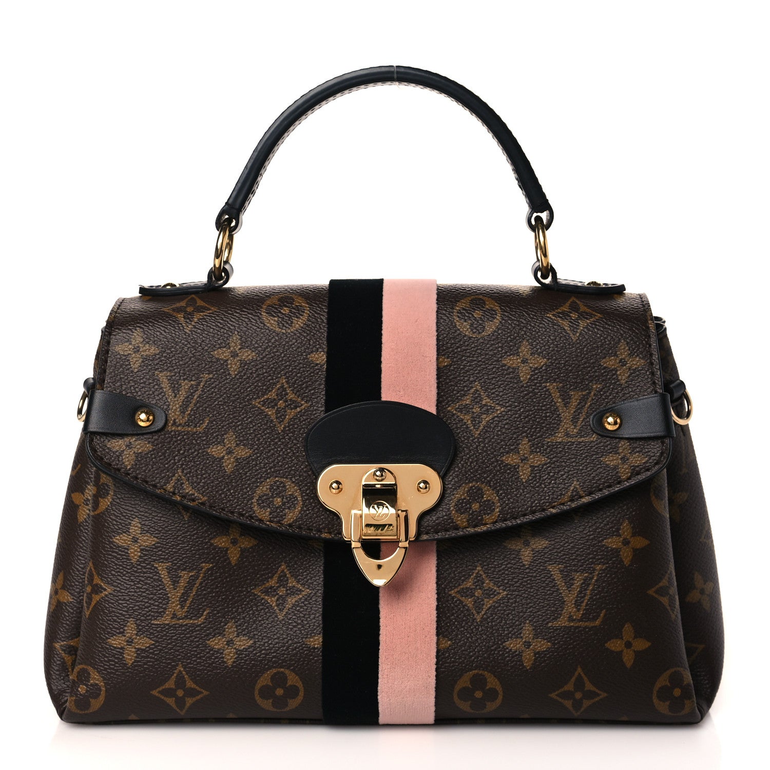 Louis Vuitton Monogram Georges BB Black Rose Poudre 1 of 8