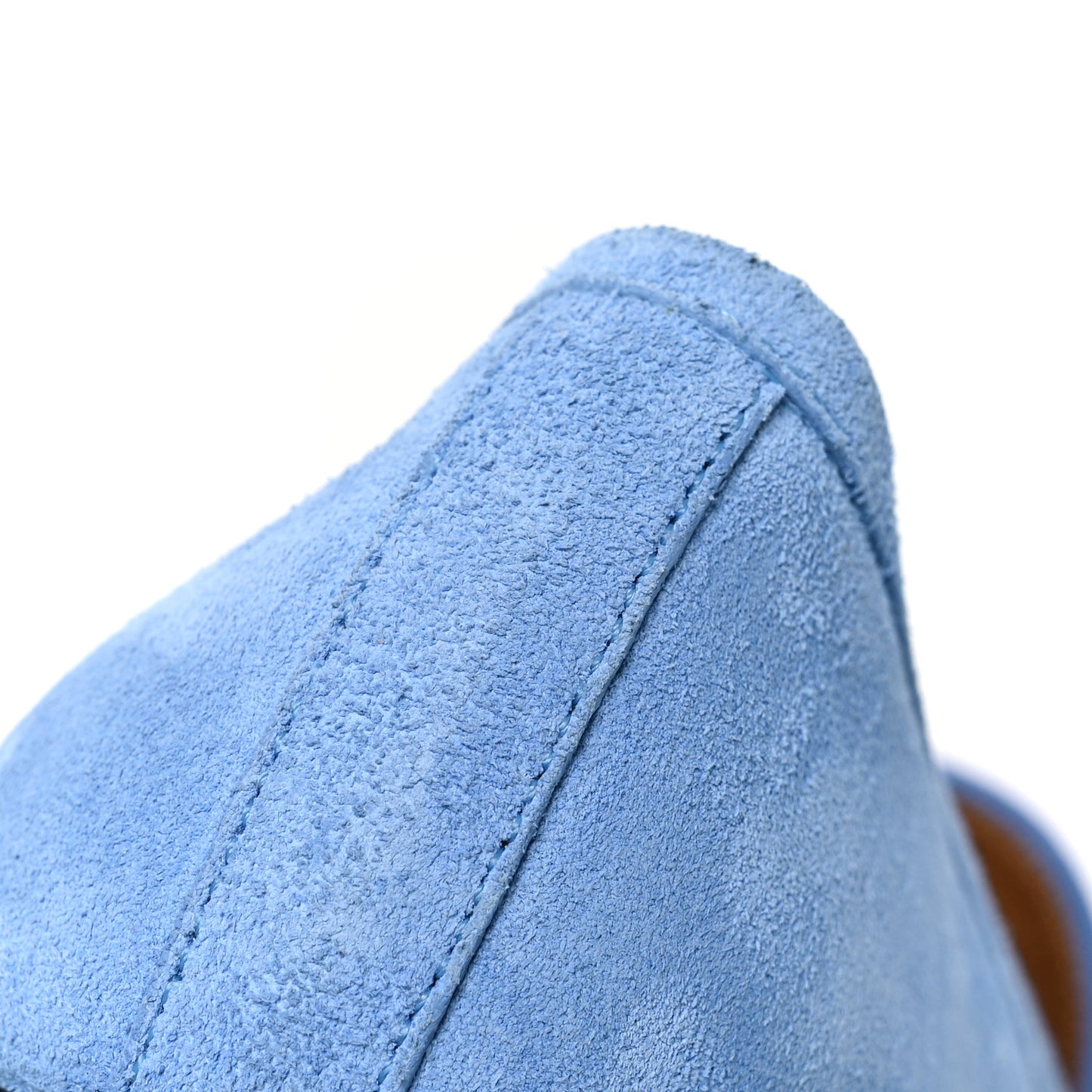Suede Horsebit Womens Jordaan Loafers  38.5 Glacial Blue
