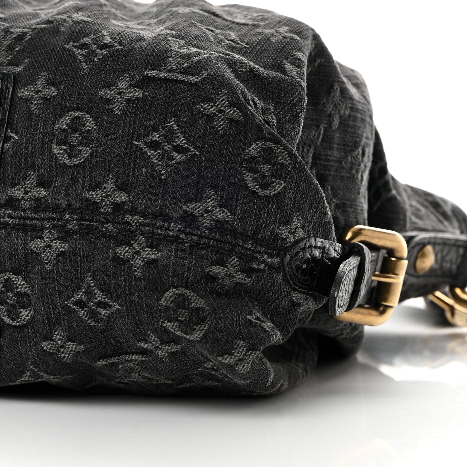 Louis Vuitton Denim Neo Cabby MM Black 10 of 15
