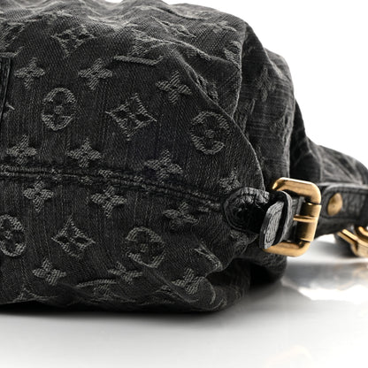Louis Vuitton Denim Neo Cabby MM Black 10 of 15