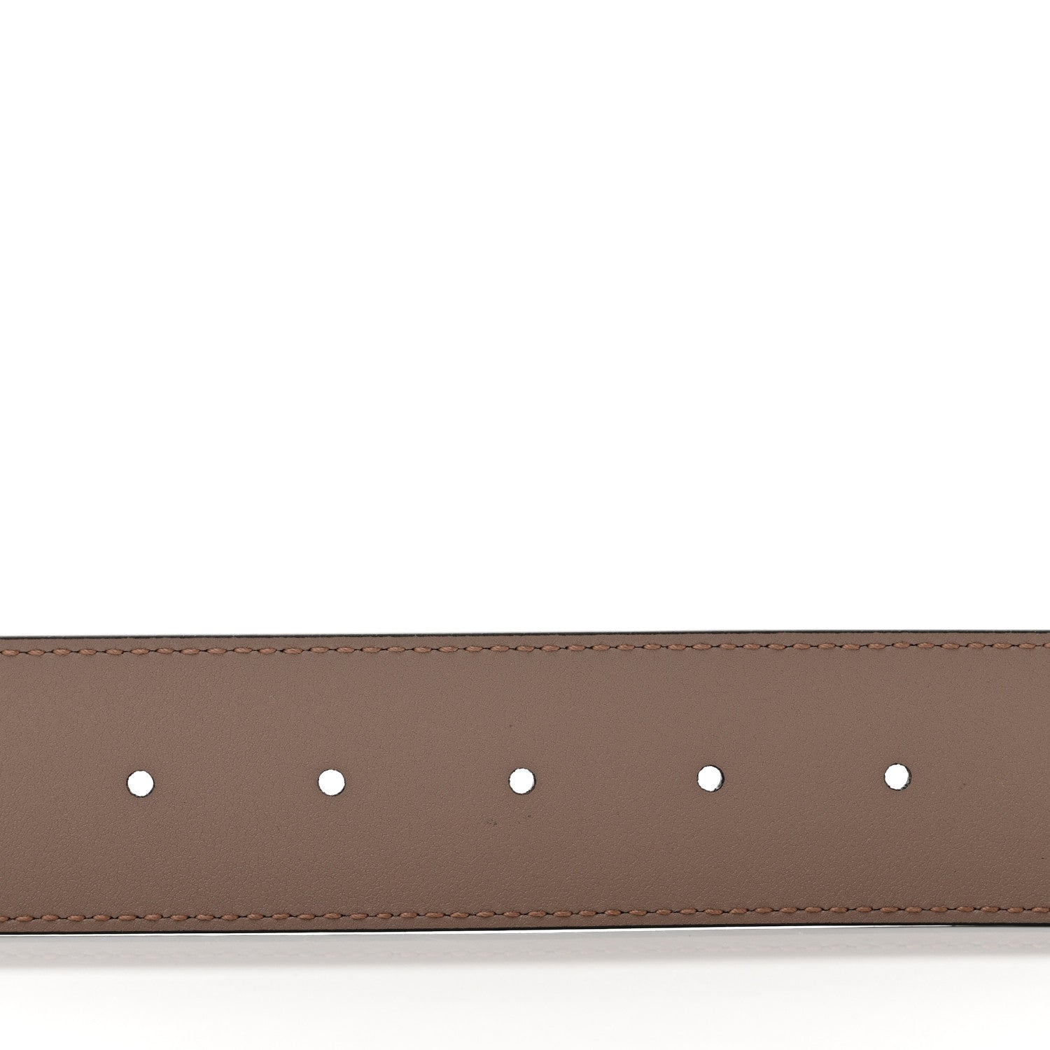 Gucci Calfskin Double G 40mm Belt 85 34 Porcelain Rose 4 of 5