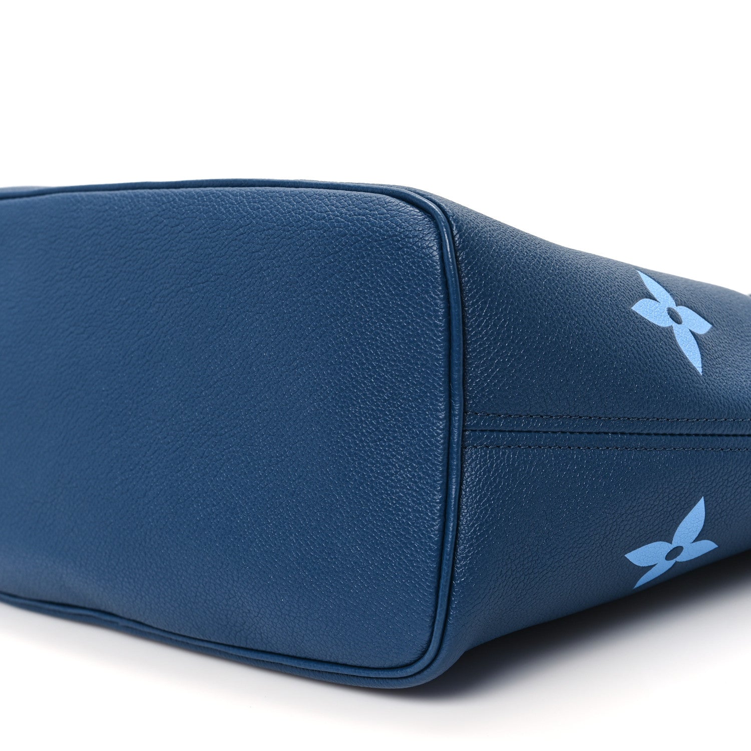 Louis Vuitton Empreinte Monogram Giant Neverfull MM Degrade Bleu 9 of 9