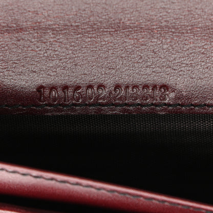 Gucci Monogram Horsebit Continental Wallet Dark Brown 7 of 11