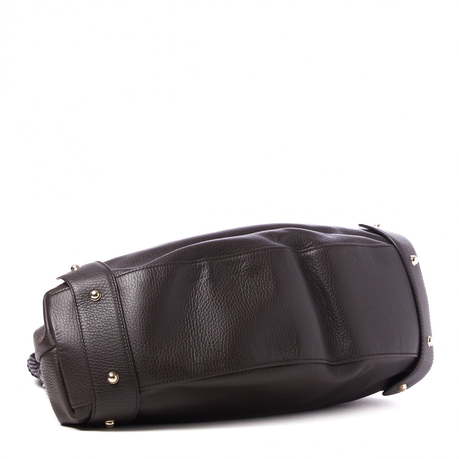 Gucci Calfskin Medium Pelham Shoulder Bag Dark Brown 3 of 8