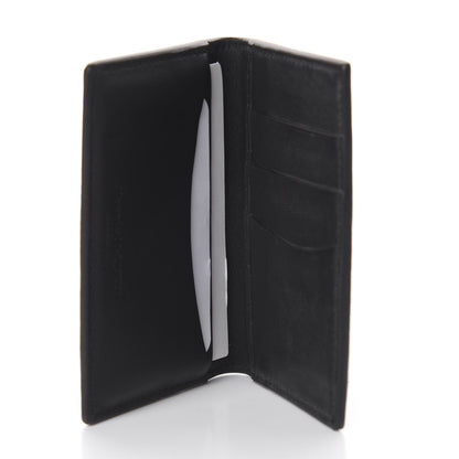 Alexander McQueen Grained Calfskin Skull Card Holder Black 4 of 5