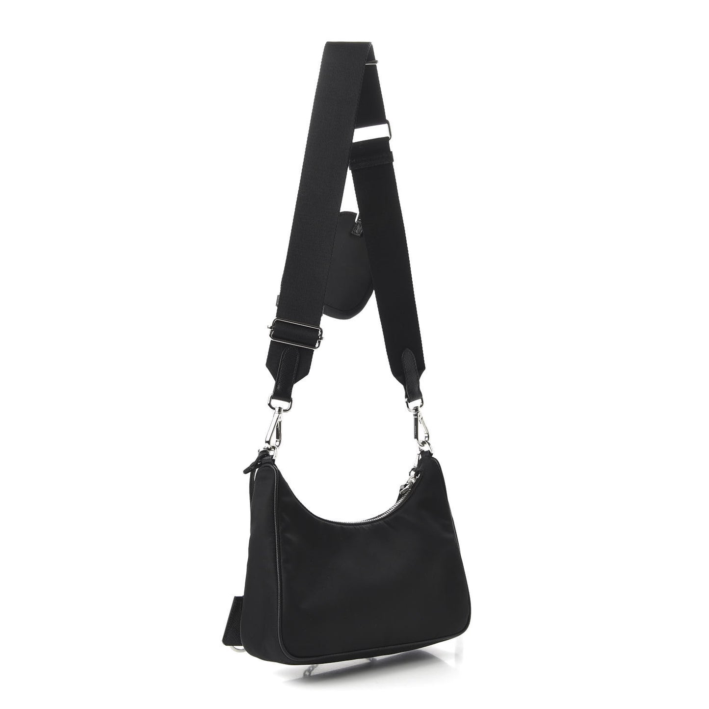 Nylon Re-Edition 2005 Shoulder Bag Black