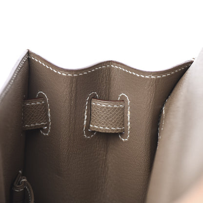 Hermes Epsom Kelly Sellier 32 Etoupe 8 of 34