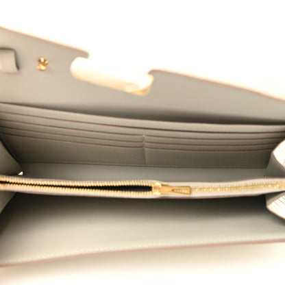 Hermes Matte Alligator Constance Long To Go Wallet Beton 5 of 7