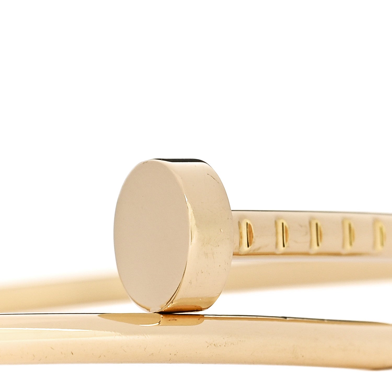 Cartier 18K Yellow Gold Small Juste Un Clou Bracelet 17 3 of 5