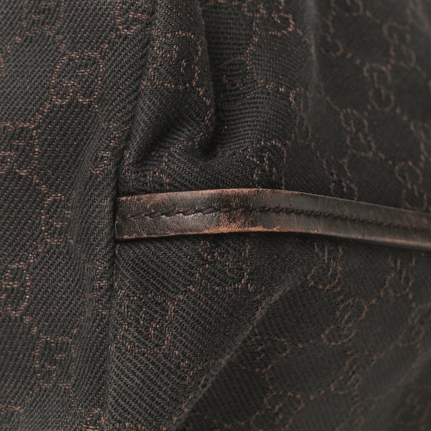 Gucci Nylon Monogram Gifford Tote Brown 19 of 30