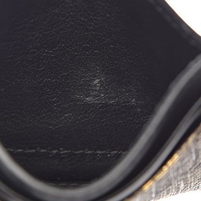 Gucci GG Supreme Monogram Bees Card Holder Black 7 of 8