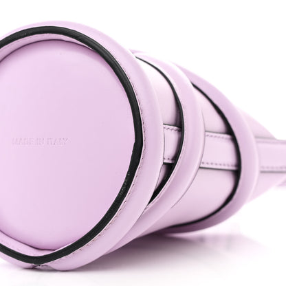 Alexander McQueen Calfskin Mini Curve Bucket Bag  Lilac 10 of 10