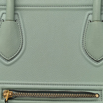 Celine Grained Calfskin Medium Phantom Luggage Jade 8 of 21