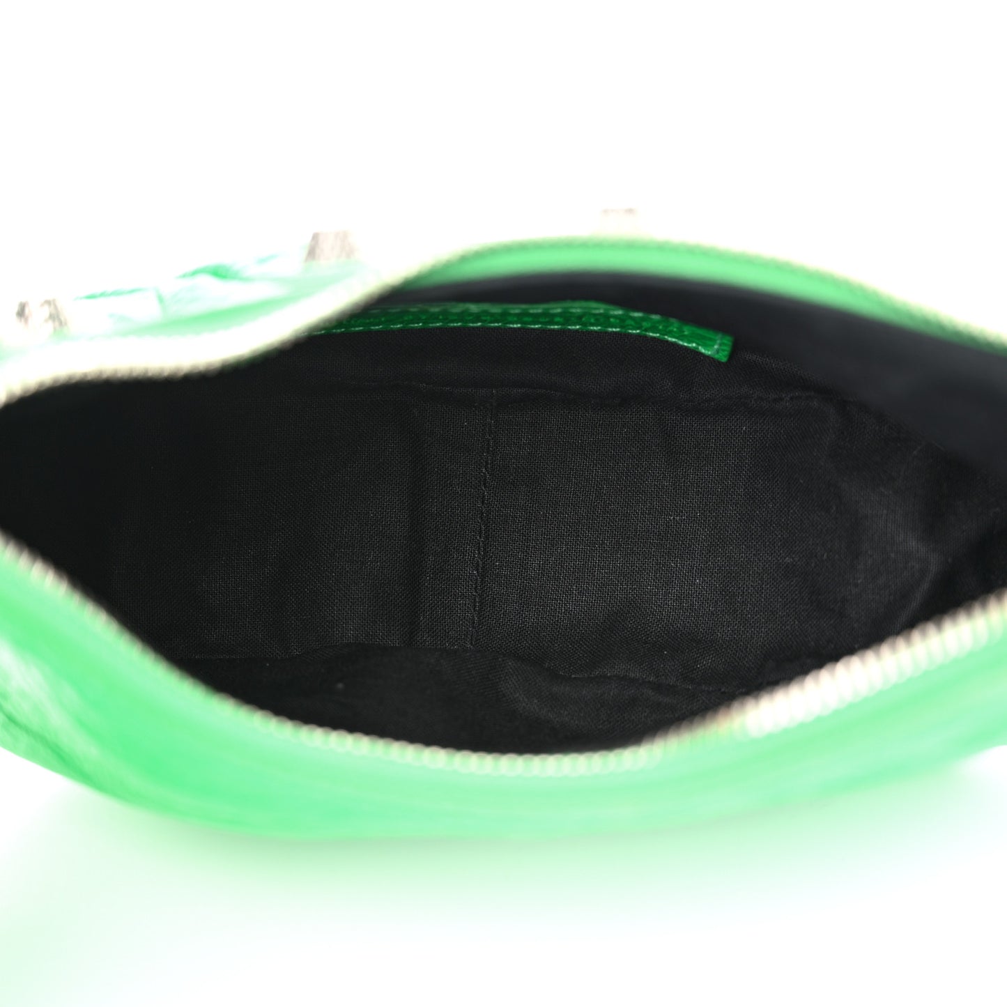 Agneau Arena Le Cagole Shoulder Bag XS Vivid Green