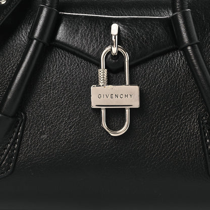 Givenchy Calfskin Lace Mini Antigona Stretch Black 7 of 10