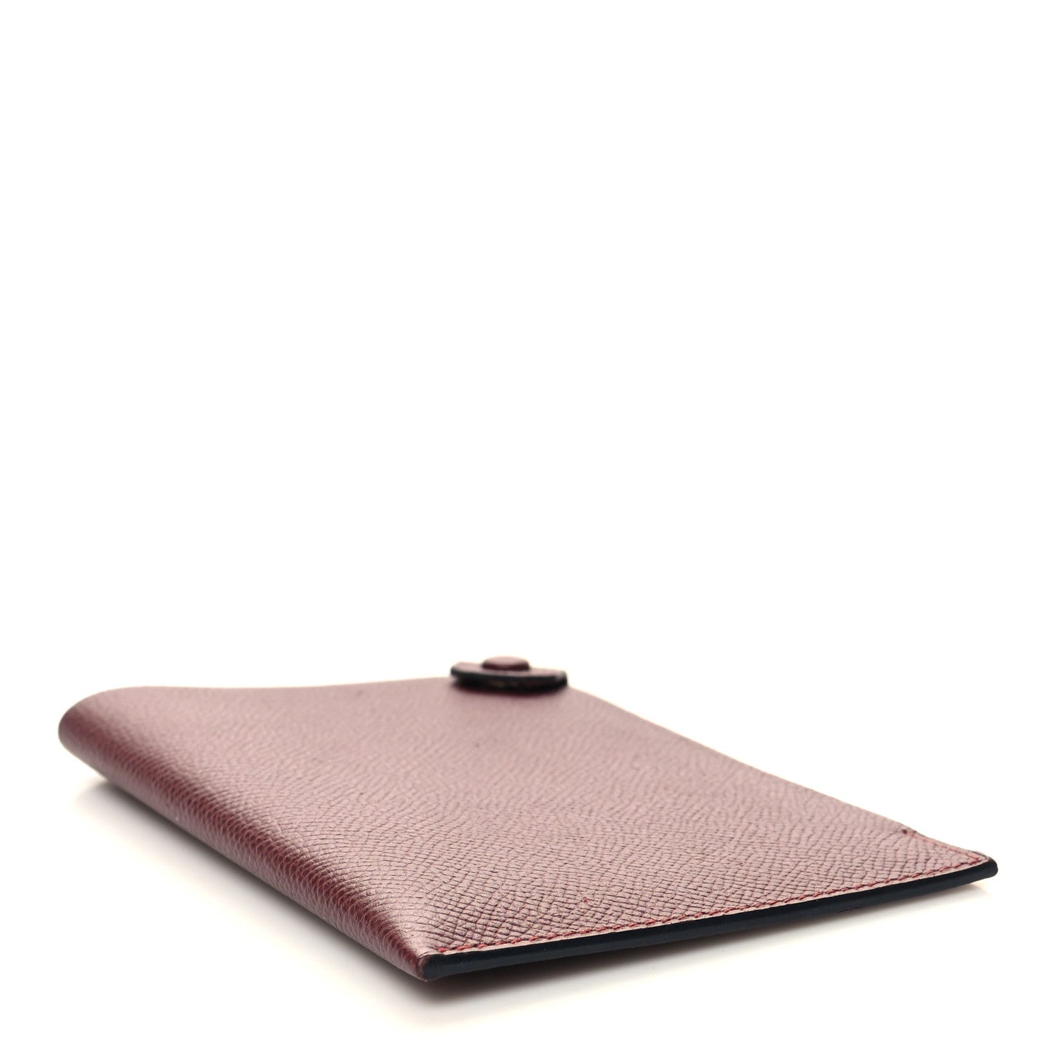 Hermes Epsom Tarmac PM Passport Holder Rouge H 4 of 8