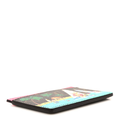 Louis Vuitton Monogram 2023 Christmas Animation Sailing Vivienne Cardholder Dragonfruit Pink 4 of 7