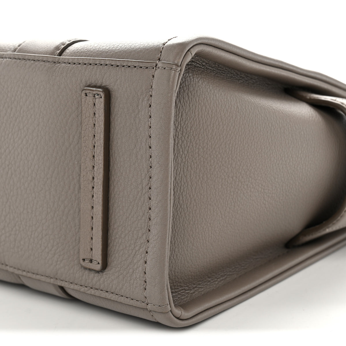 Grained Calfskin Medium The Tote Bag Taupe