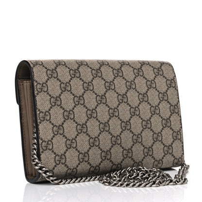 Gucci GG Supreme Monogram Dionysus Chain Wallet 3 of 13