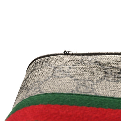 Gucci GG Supreme Monogram Web Mini Ophidia Messenger Brown 10 of 11