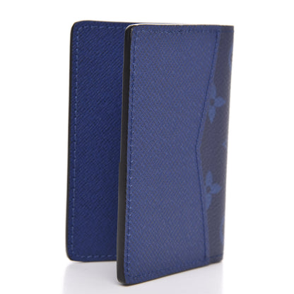 Louis Vuitton Taigarama Pocket Organizer NM Cobalt 3 of 7
