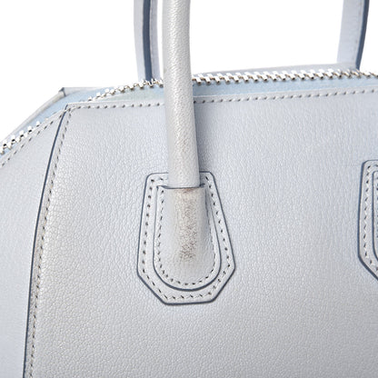 Givenchy Sugar Goatskin Mini Antigona Baby Blue 6 of 8