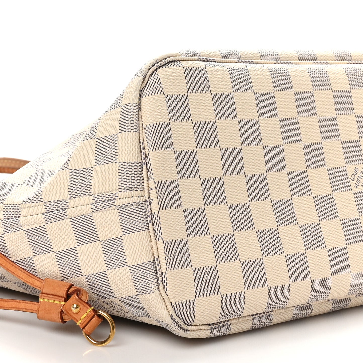 Damier Azur Neo Neverfull MM Rose Ballerine