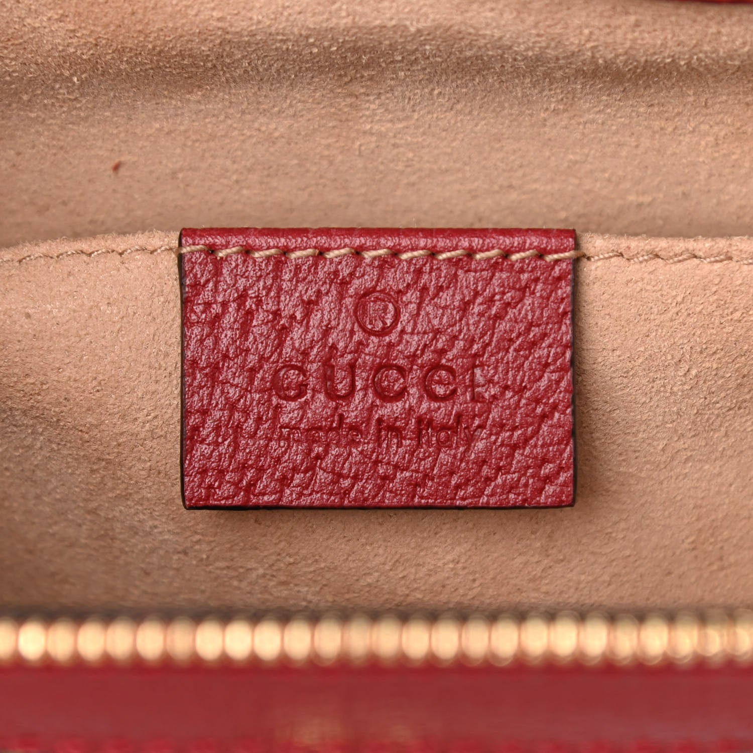 Gucci GG Supreme Monogram Flora Web Small Ophidia Tote Bag Red 6 of 11
