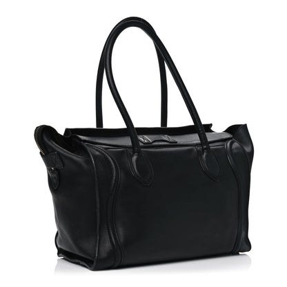 Celine Smooth Calfskin Mini Luggage Black 2 of 14