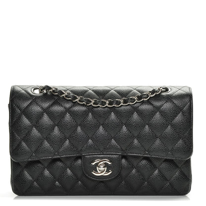 Chanel Caviar Quilted Medium Double Flap Black 1 of 7