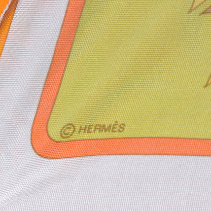 Hermes Silk Jersey Arcs en Ciel Scarf 90 5 of 8
