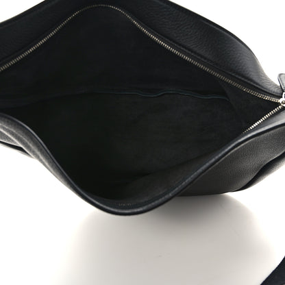 The Row Grained Calfskin Large Slouchy Banana Bag Black 5 of 9