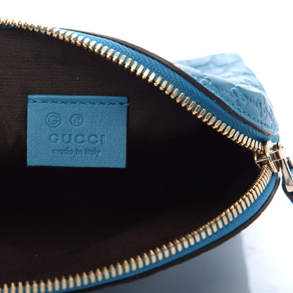 Gucci Microguccissima GG Cosmetic Case Deep Cobalt 6 of 10