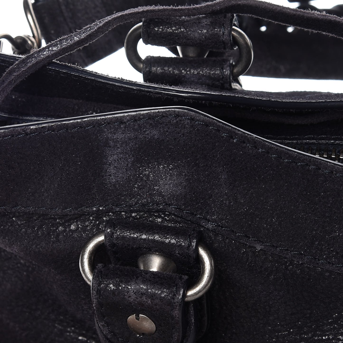 Craquele Calfskin First Bleu Obscur