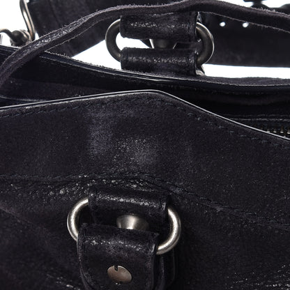 Balenciaga Craquele Calfskin First Bleu Obscur 13 of 15