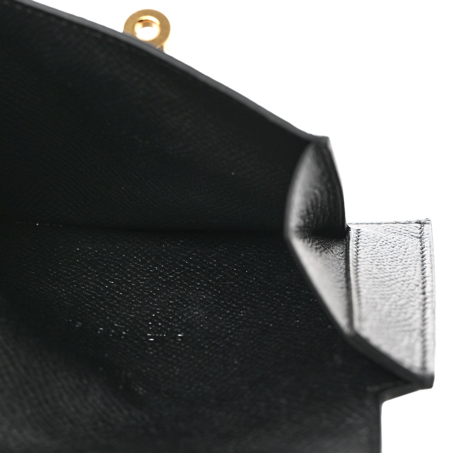 Hermes Epsom Kelly Pocket Compact Wallet Black 5 of 8