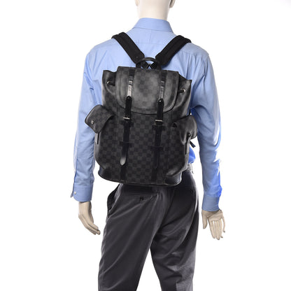 Louis Vuitton Damier Graphite Christopher PM Backpack 2 of 11