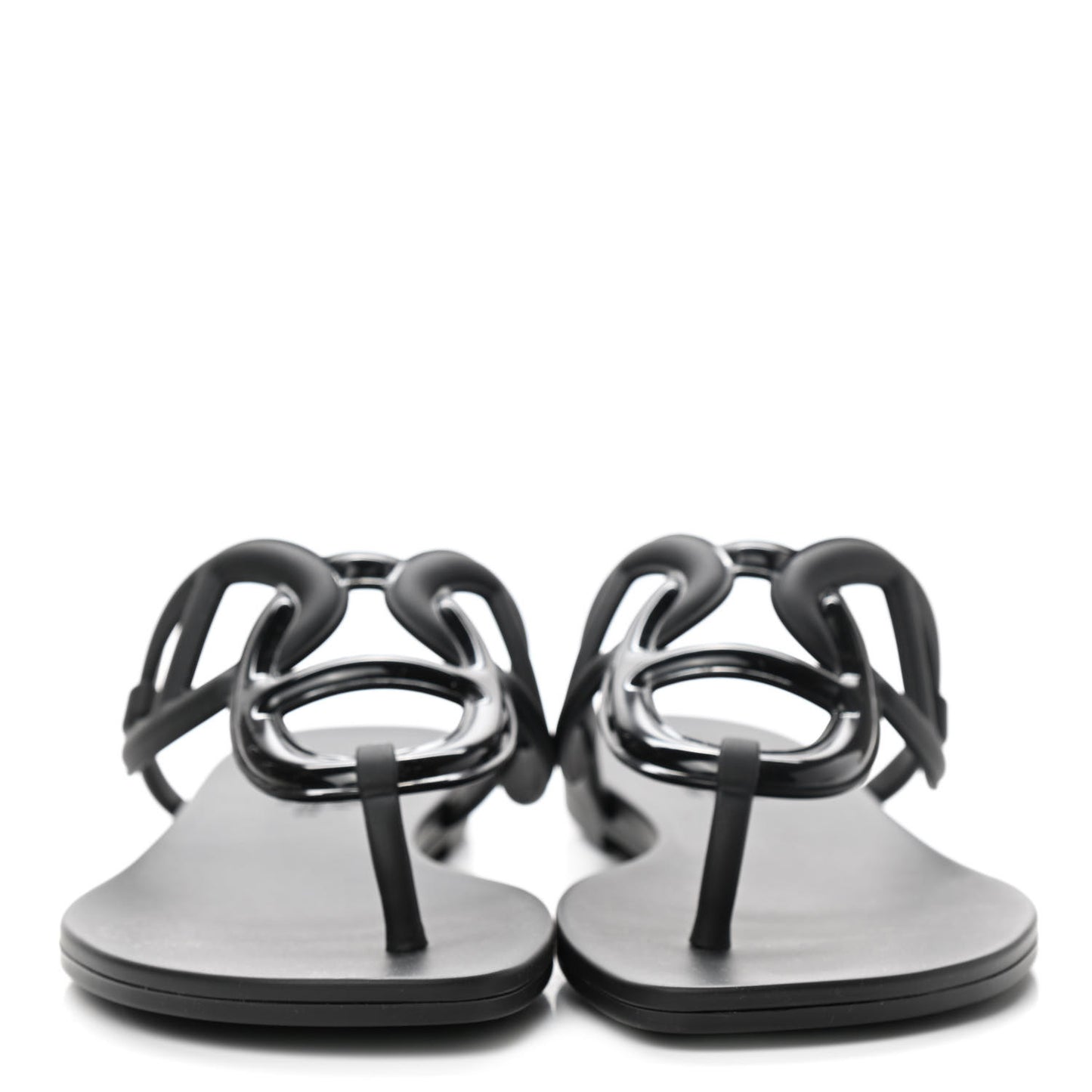 Rubber Womens Egerie Sandals 38 Black