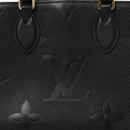Louis Vuitton Empreinte Monogram Giant Onthego PM Black 7 of 9