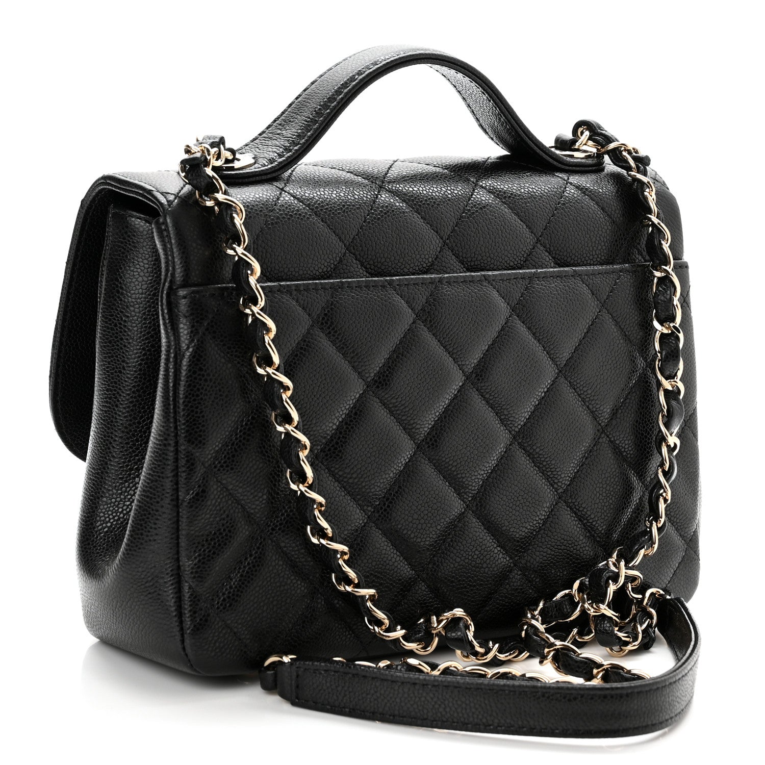 Chanel Caviar Quilted Medium Business Affinity Flap Black 3 of 11