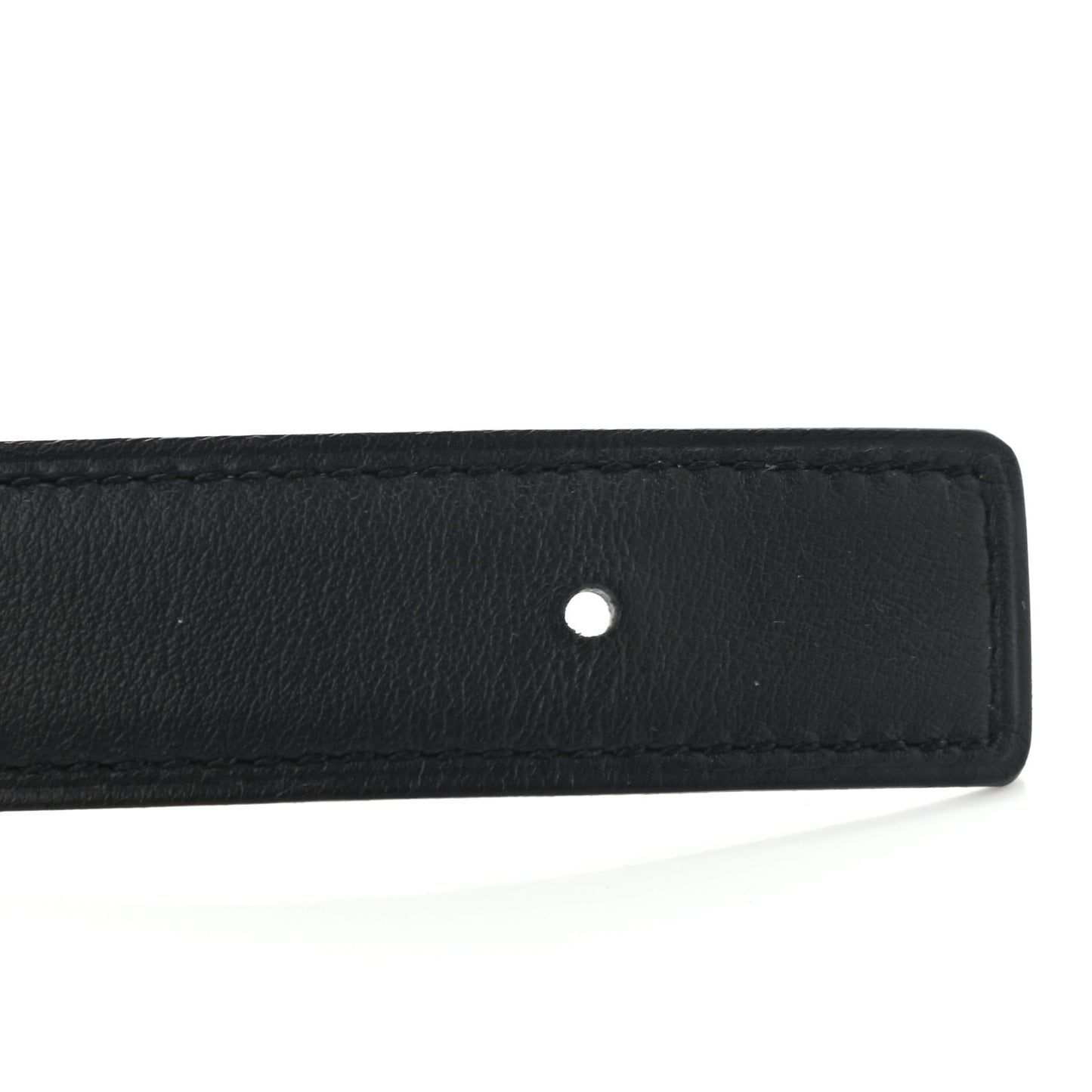 Swift Epsom 24mm Mini Belt 85 Black Gold