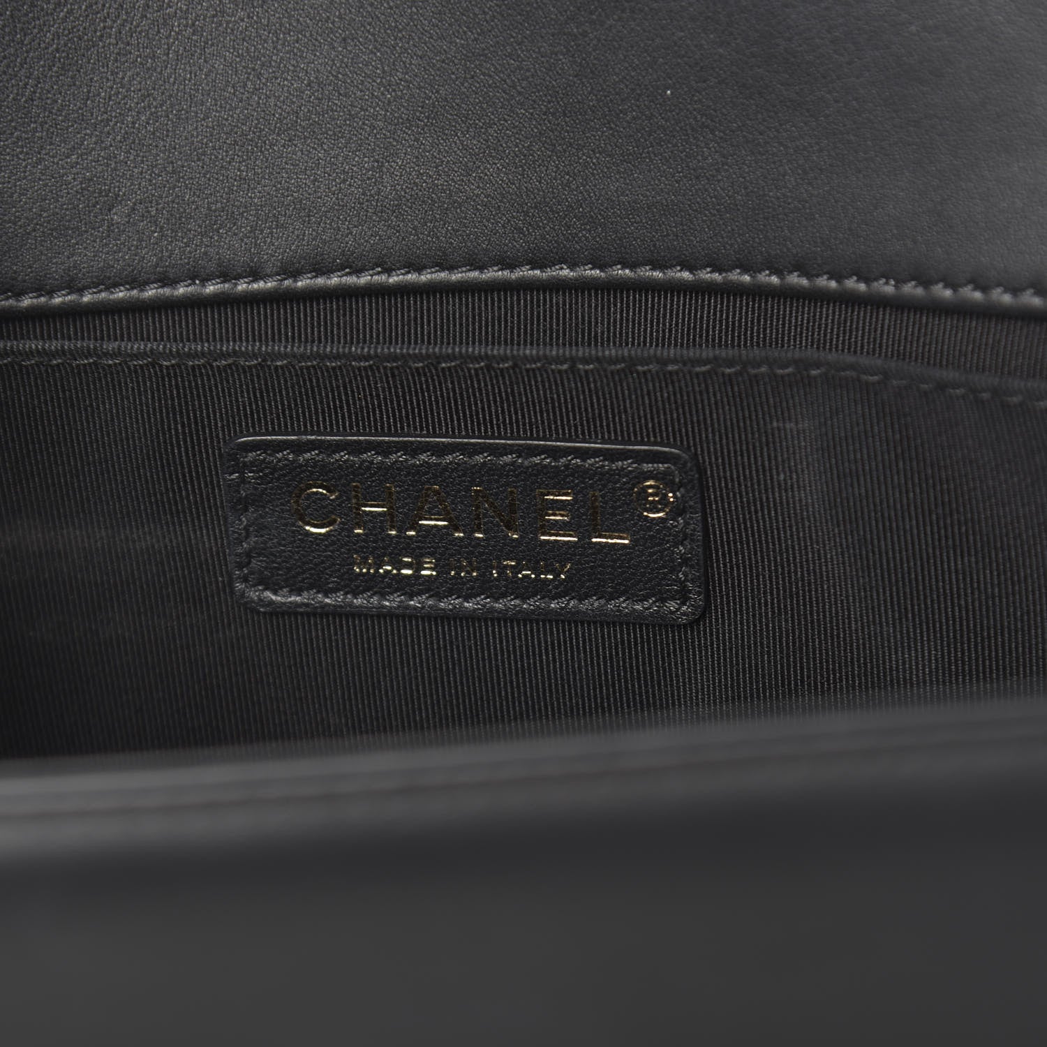 Chanel Calfskin Quilted Medium Boy Flap Black 6 of 11