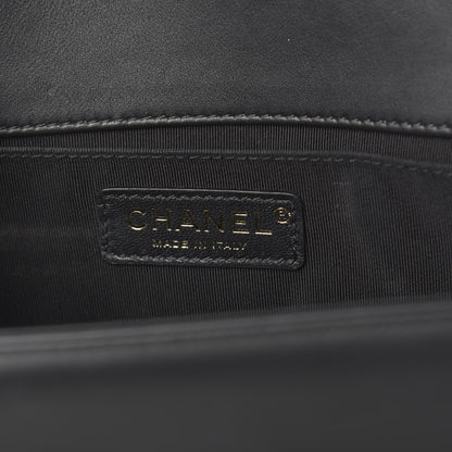 Chanel Calfskin Quilted Medium Boy Flap Black 6 of 11