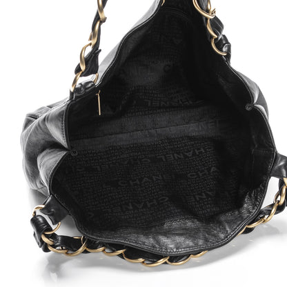 Chanel Lambskin Small Olsen Shoulder Bag Black 5 of 7